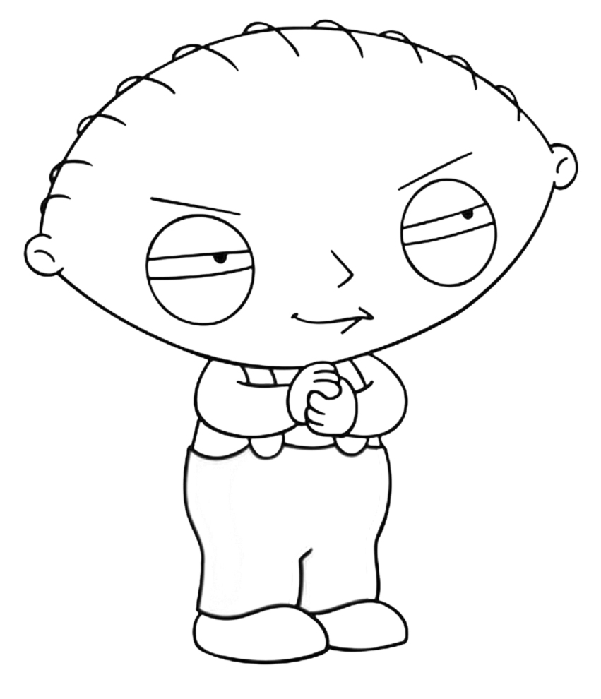 Free printable family guy coloring pages for kids