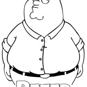 Family guy coloring pages printable for free download