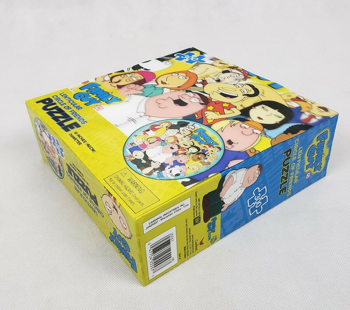 Family guy lenticular circle of friends puzzle piece rdinal