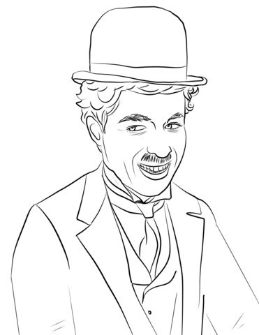 Famous people coloring pages for kids