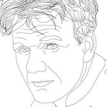 Gordon ramsay coloring pages