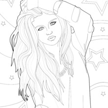 Famous people coloring pages