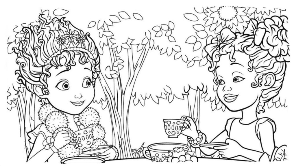 Fancy nancy coloring pages printable for free download