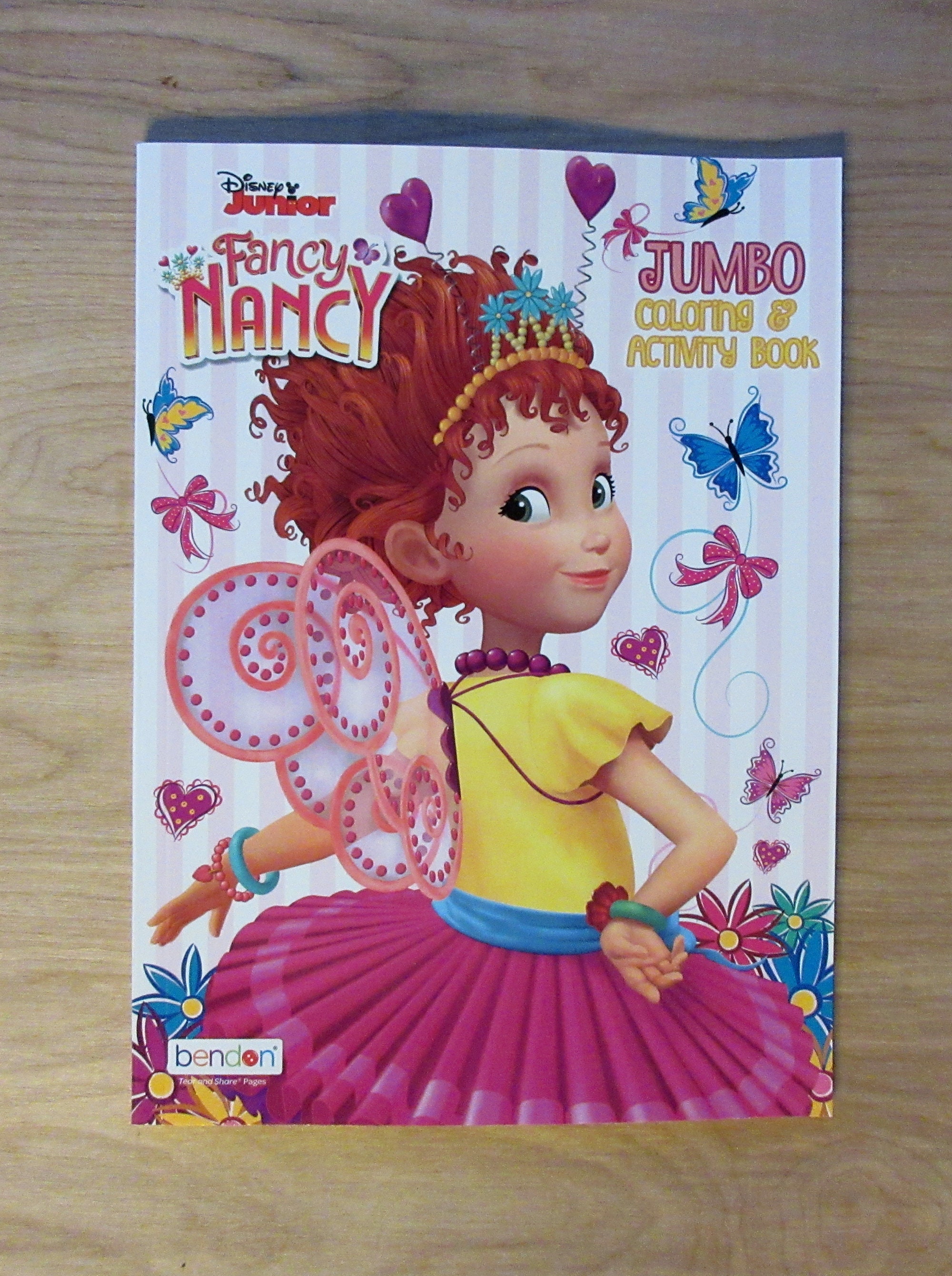 Disney junior fancy nancy jumbo coloring book activity bookjewel frenchy marabelle chiffon freddy