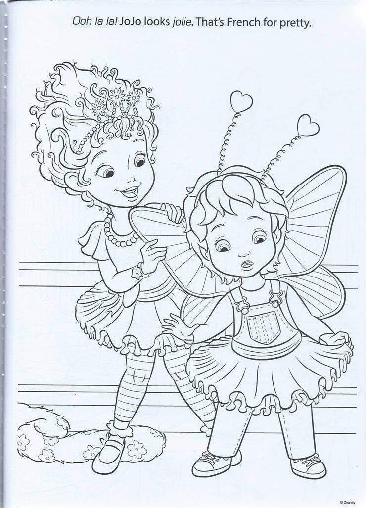 Disney jr fancy nancy halloween coloring book with tattoos children girls kids