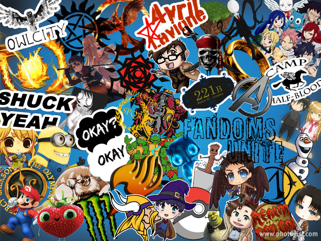 Fandom wallpaper by owlodyssey on