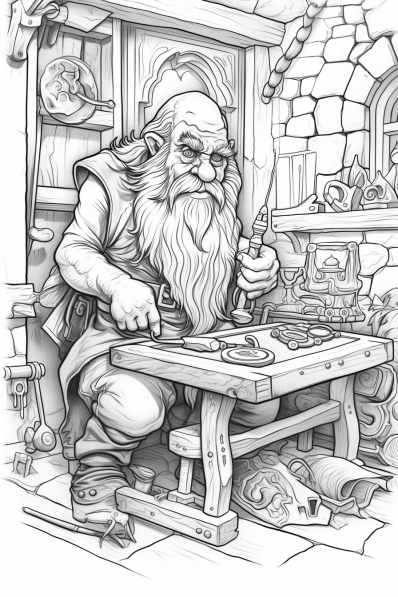 Ððâï free fantasy coloring pages for adults