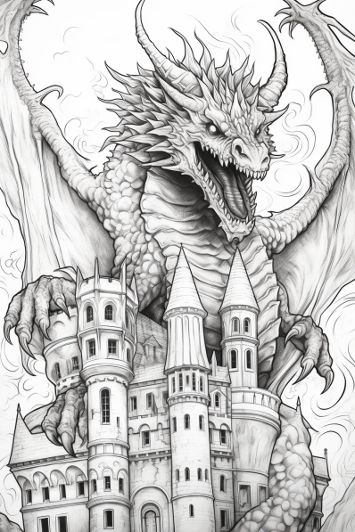 Ððâï free fantasy coloring pages for adults