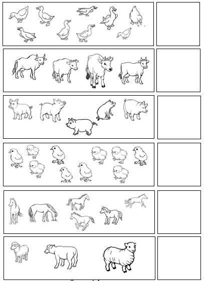 Farm animal count and write numbers worksheet kindergarten worksheets preschool worksheets farm math preschool