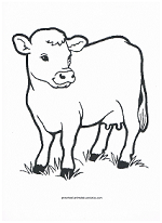 Farm animal coloring pages