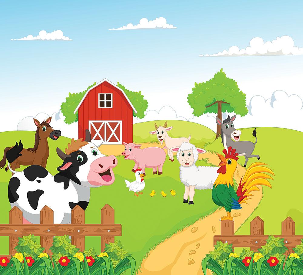 Download farm animals wallpaper Bhmpics