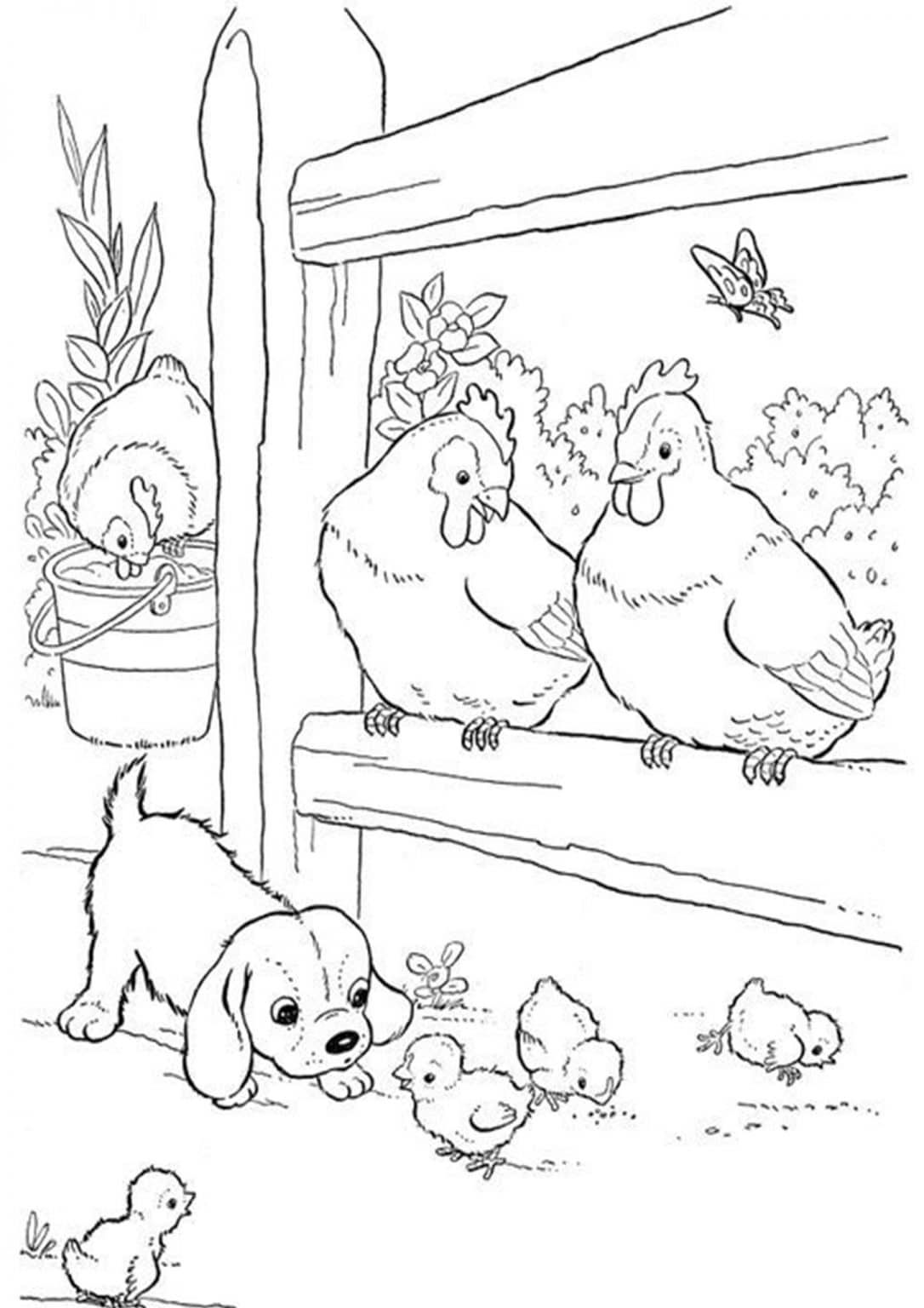 Free easy to print farm coloring pages farm coloring pages coloring pages owl coloring pages