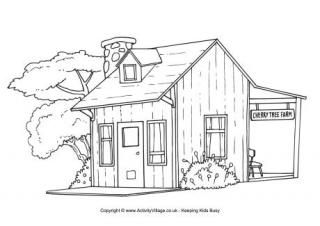 Farm colouring pages house colouring pages farm coloring pages coloring pages