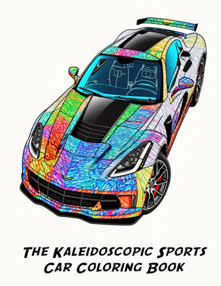 The kaleidoscopic sports r coloring book books sports r coloring books