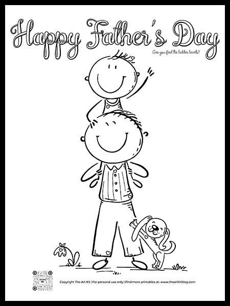 Free printable fathers day coloring page in fathers day coloring page fathers day fathers day crafts