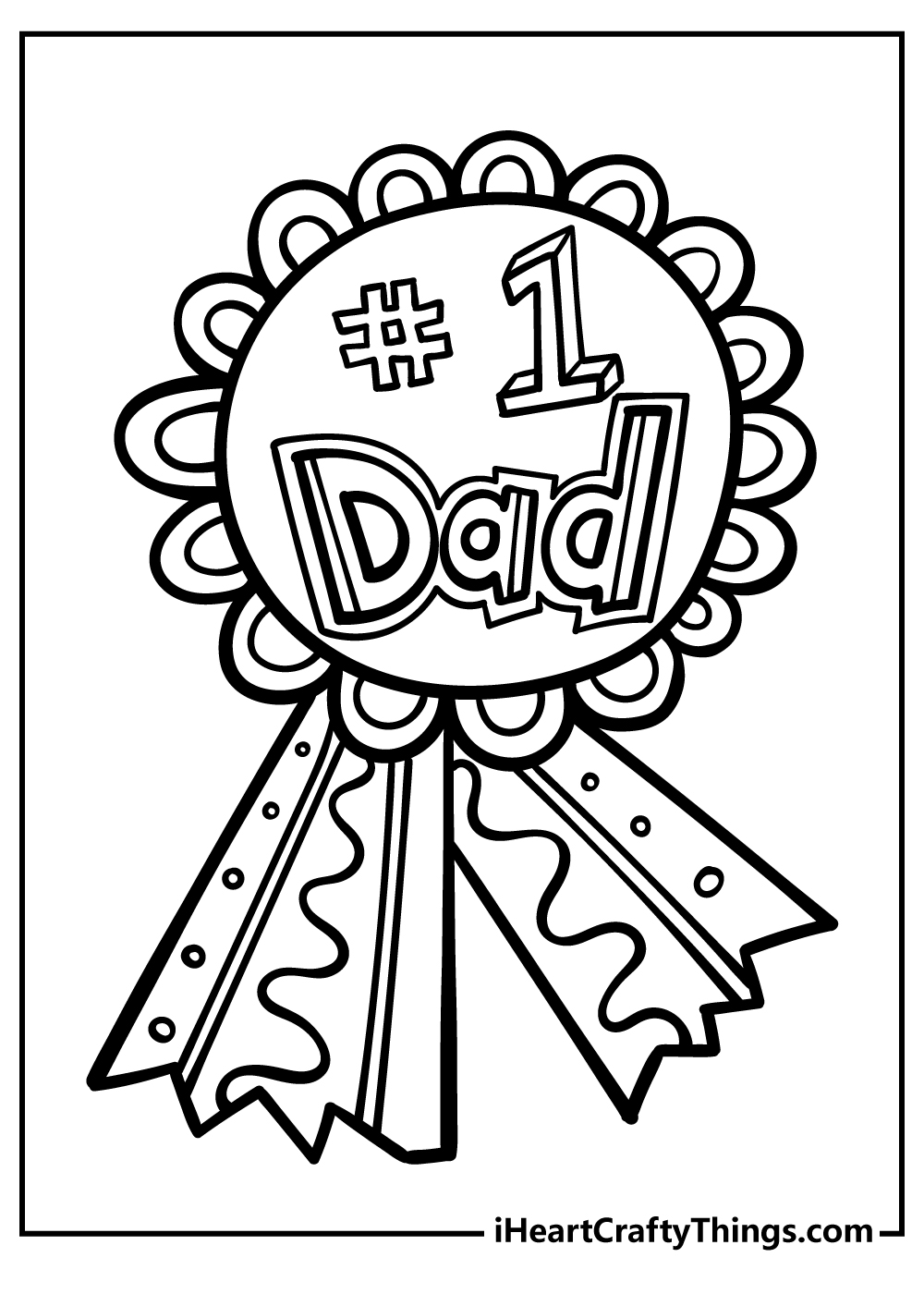 Fathers day coloring pages free printables