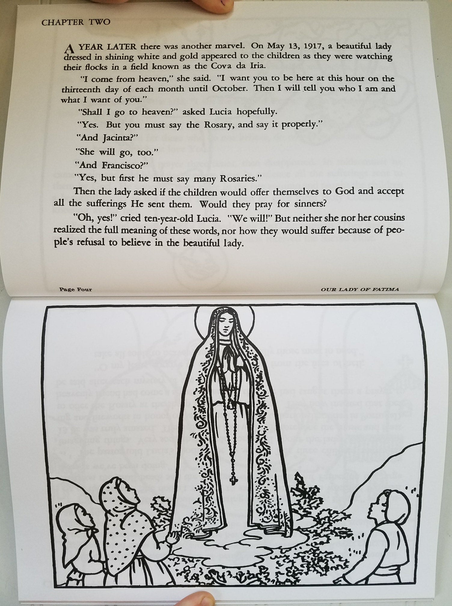 Our lady of fatima coloring book windeatt v st jerome school and library