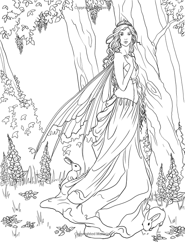 Printable coloring pages fairy coloring pages fairy coloring coloring pages