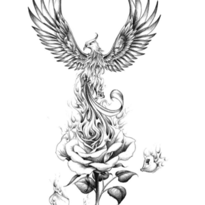 Phoenix coloring pages printable for free download