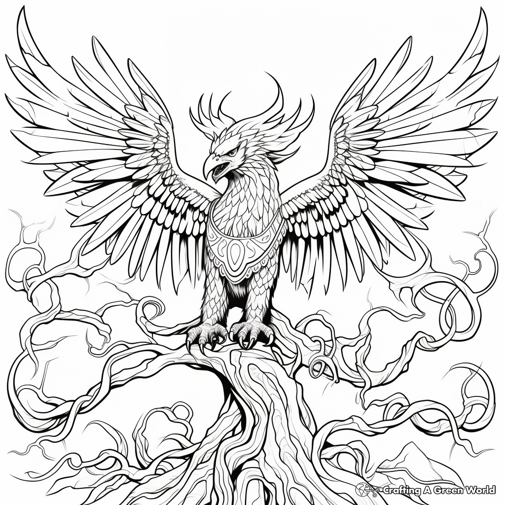 Magical coloring pages