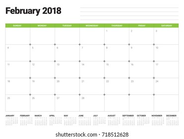 Feb calendar stock photos