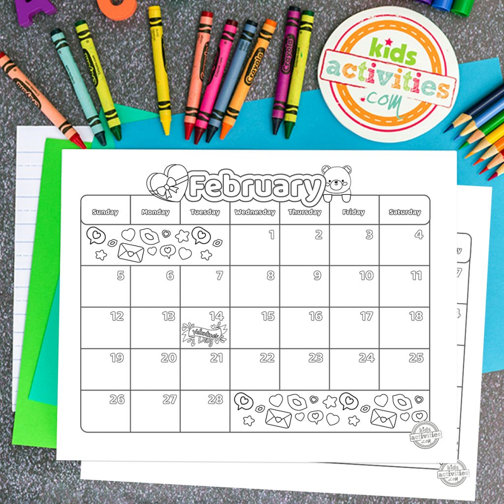 Printable calendar for kids kids activities blog