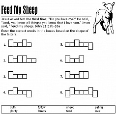 Feed my sheep childrens sermons from sermonskid