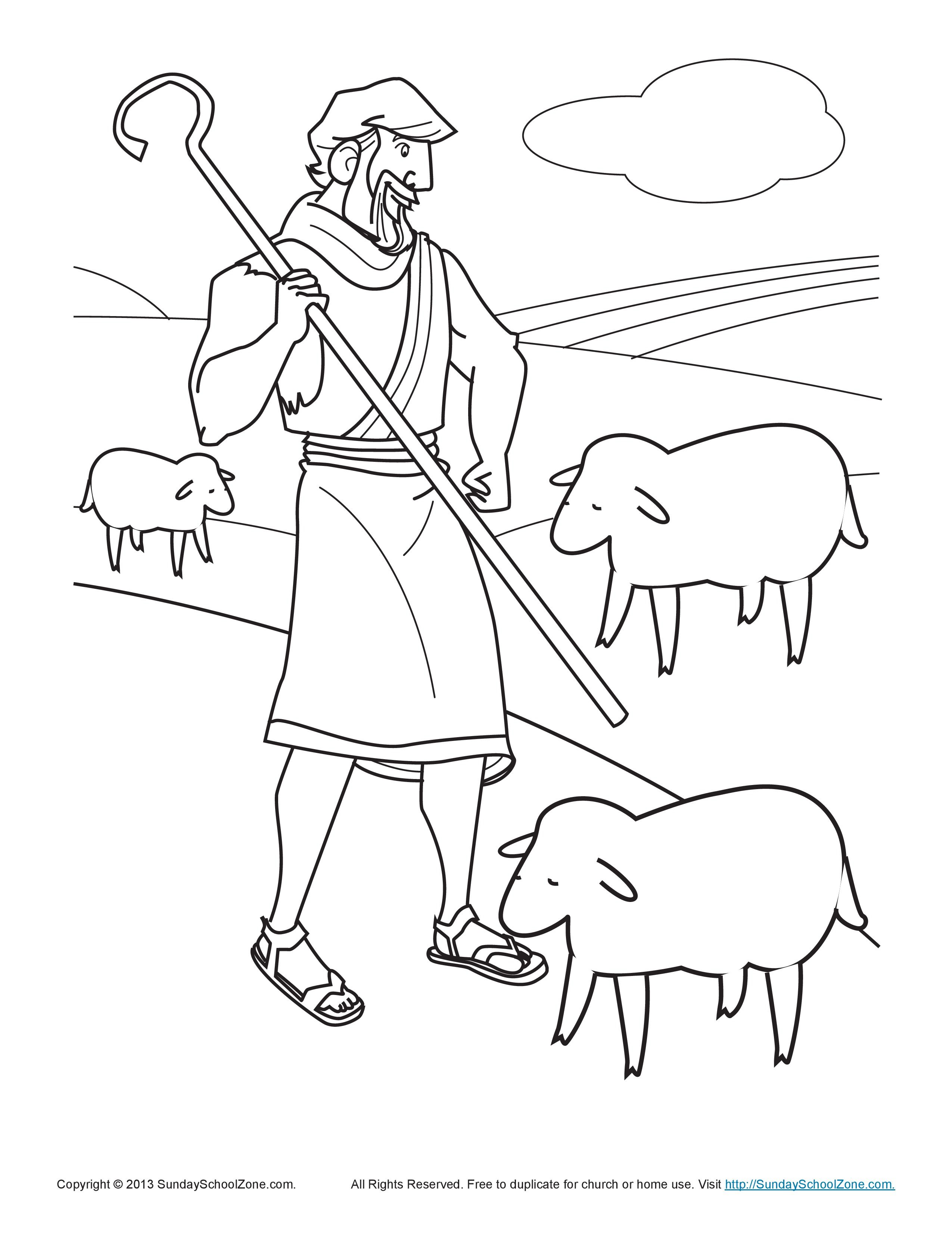 Bible coloring pages for kids the shepherd tends his flock bible coloring pages bible coloring coloring pages