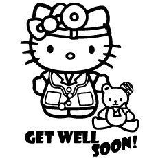 Top free printable get well soon coloring pages online