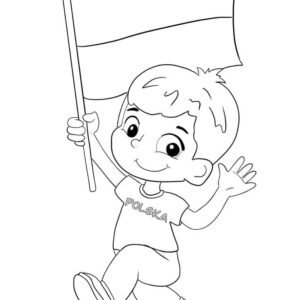 Poland coloring pages printable for free download