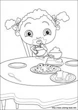 Frannys feet coloring pages on coloring