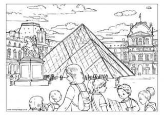 France louring pages louring pages paris kids paris drawing