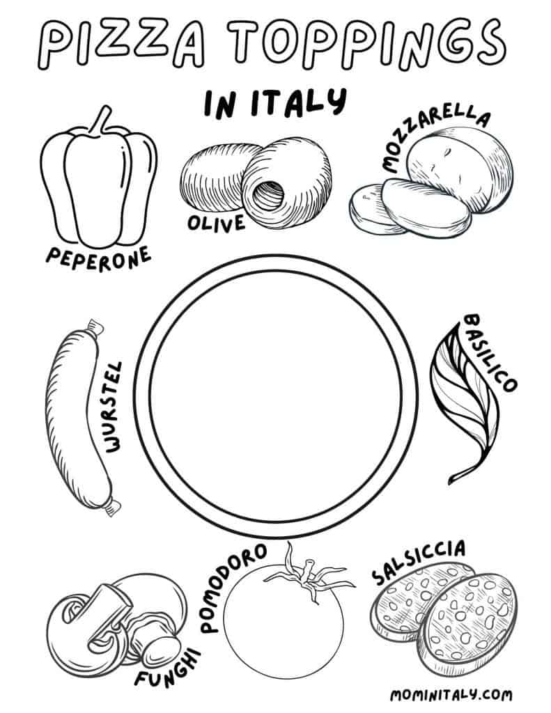 Italy coloring pages