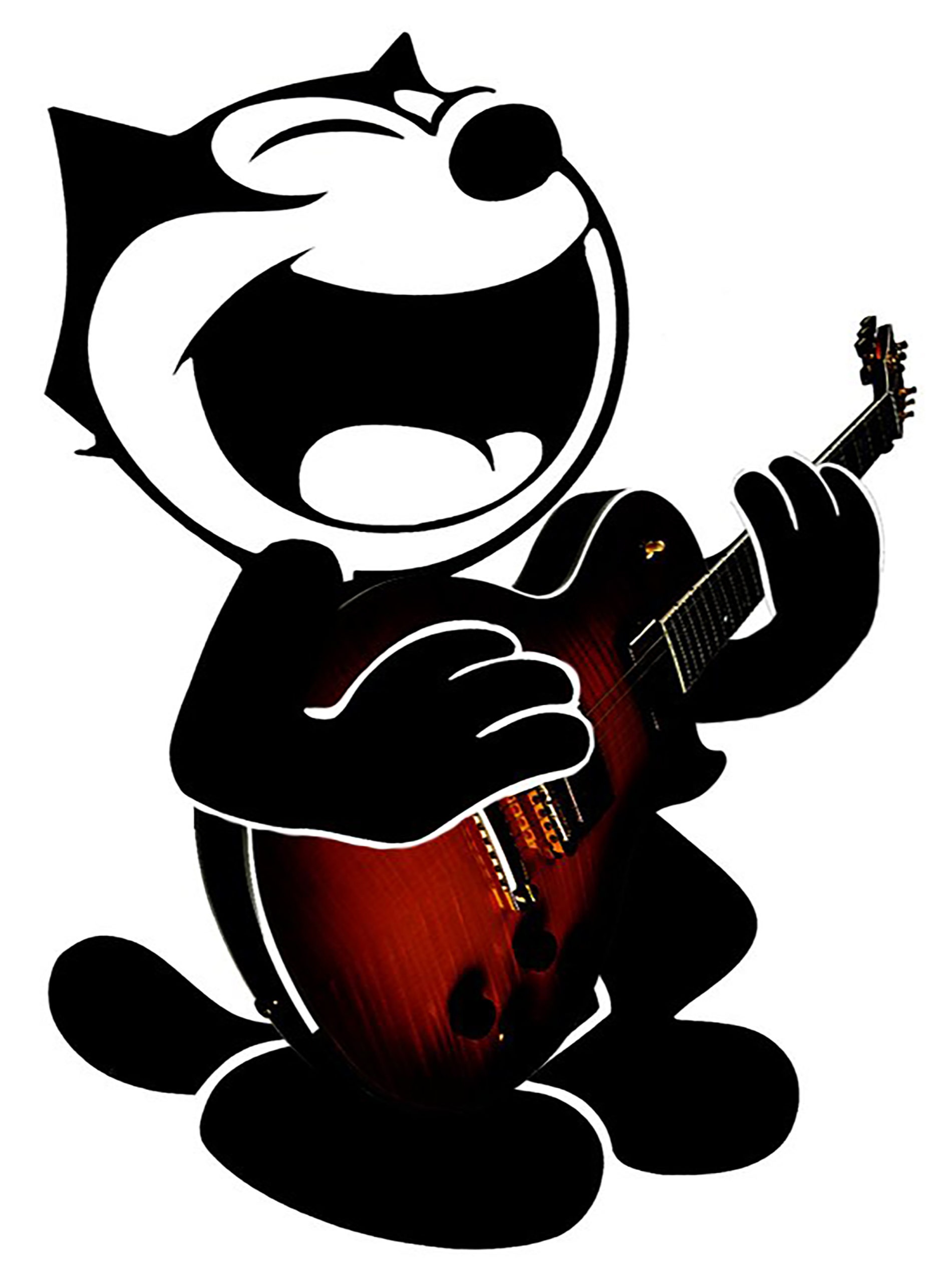 Felix the cat iron on transfer