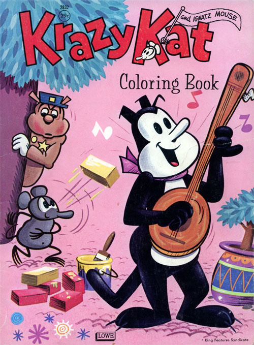 Krazy kat coloring book coloring books at retro reprints