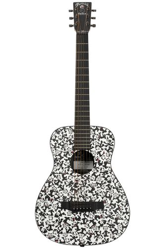 Martin limited edition felix the cat ii black and white graphics guitars acoustic thunder road guitars pdx