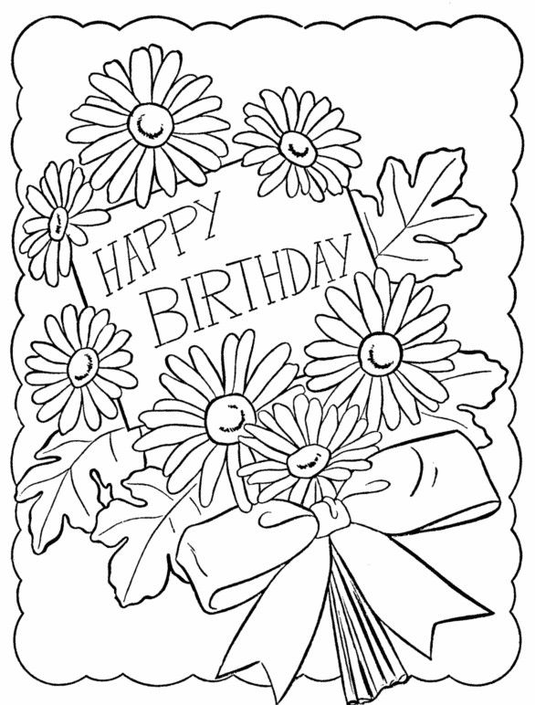 Adult coloring pages happy birthday happy birthday coloring pages coloring birthday cards birthday card drawing