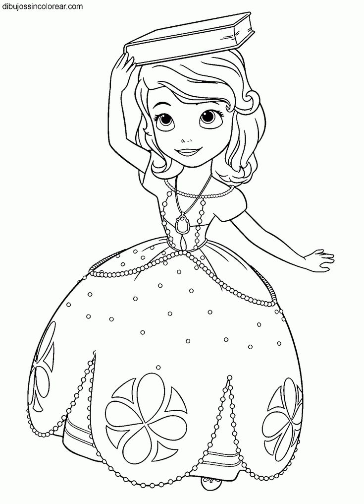 Cumpleaãos decorado de princesa sofãa tips de madre princess coloring pages disney princess coloring pages princess coloring