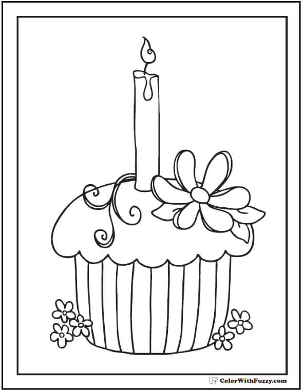 Birthday coloring pages â printable and digital coloring pages dibujos de feliz cumpleaãos dibujos de cumpleaãos felicitaciãn de cumpleaãos imprimible