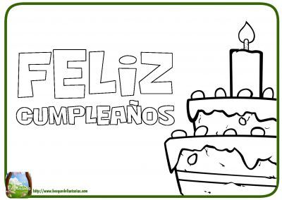 Dibujos de feliz cumpleaãos tarjetas para colorear y pintar dibujos de feliz cumpleaãos feliz cumpleaãos feliz cumpleaãos letra