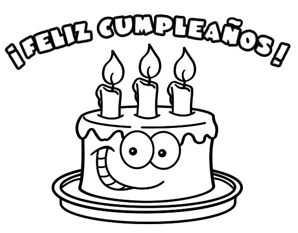 Dibujos de feliz cumpleaãos para colorear imprimir dibujos de feliz cumpleaãos feliz cumpleaãos letra dibujos feliz cumpleaãos