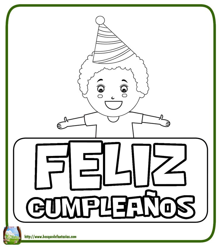 Dibujos de feliz cumpleaãos tarjetas para colorear y pintar dibujos de feliz cumpleaãos feliz cumpleaãos cumpleaãos