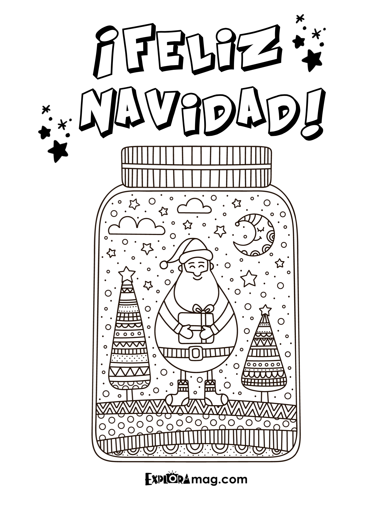 Coloring pages in spanish â explora magazine