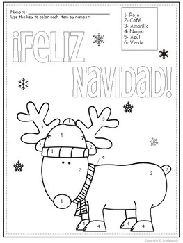 La navidad spanish christmas novice coloring reviews