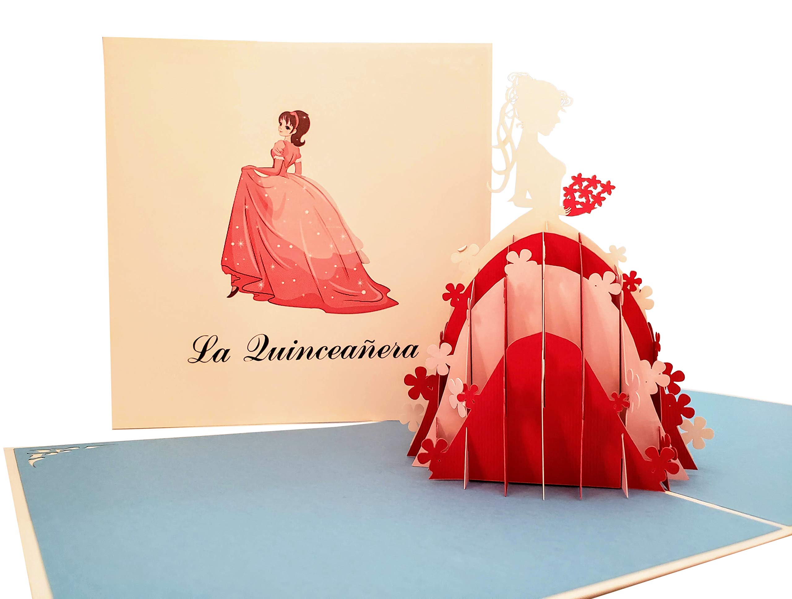 Igifts and cards happy la quceaãera d pop up greetg card