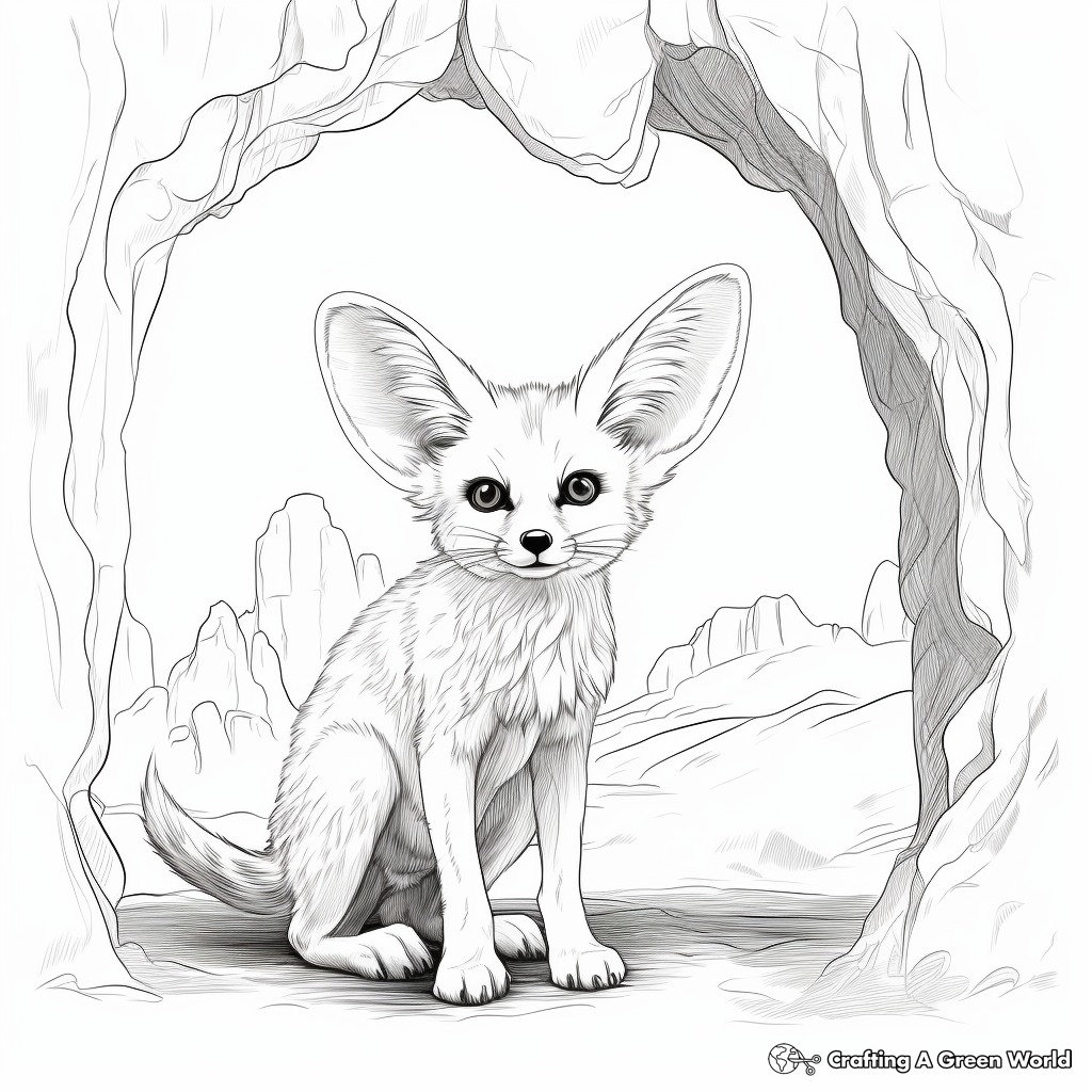 Desert animals coloring pages