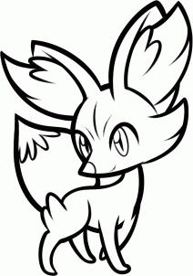 Fennekin pokemon x y pokemon coloring pages pokemon coloring pokemon drawings