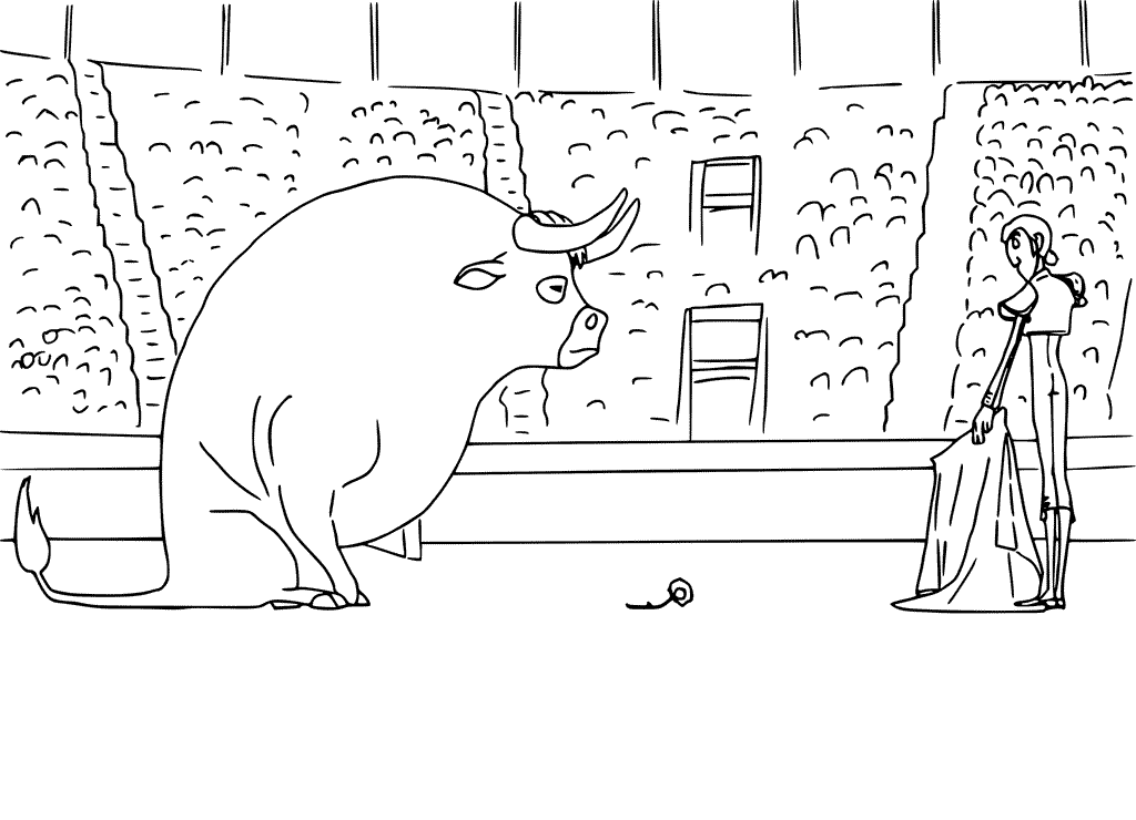 Ferdinand coloring pages