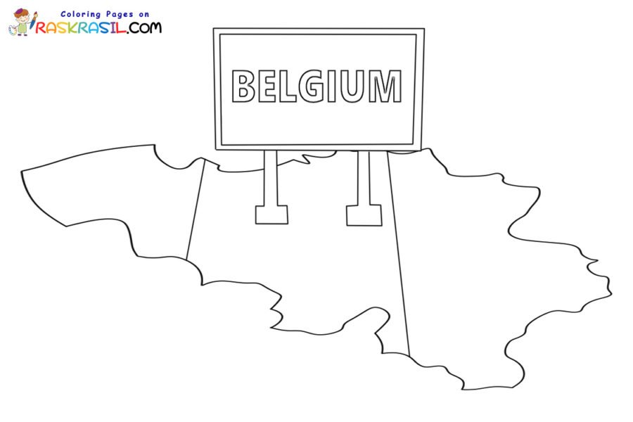 Belgium coloring pages printable for free download