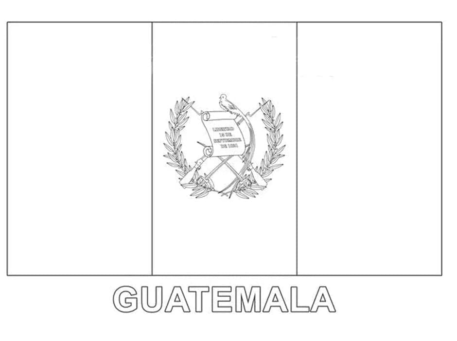 Guatemala coloring pages